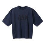 Yeezy Gap Engineered by Balenciaga Dove 3/4 Sleeve T-Shirt – Dark Blue